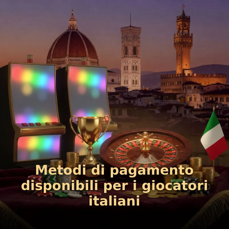 Metodi di pagamento disponibili per i giocatori italiani